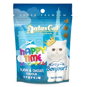 Aatas Cat Happy Time Bonjour! - Tuna & Chicken 60g