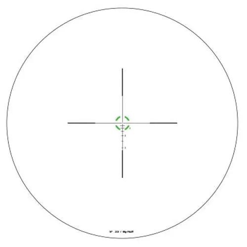 AccuPower - 1-4x24 .223-55gr, Green LED, 30mm