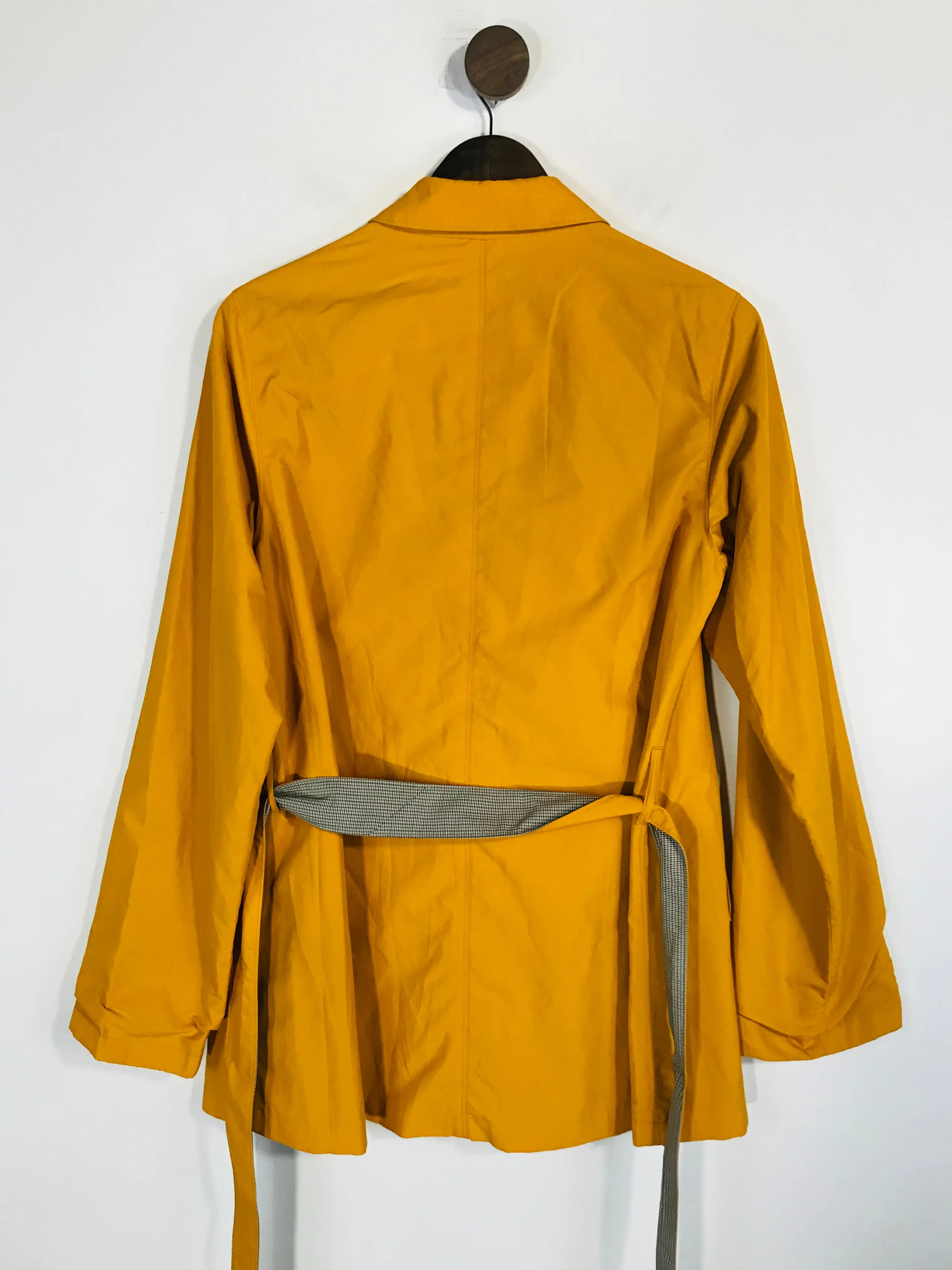 Aquascutum Women's Reversible Trench Coat | UK12 | Yellow