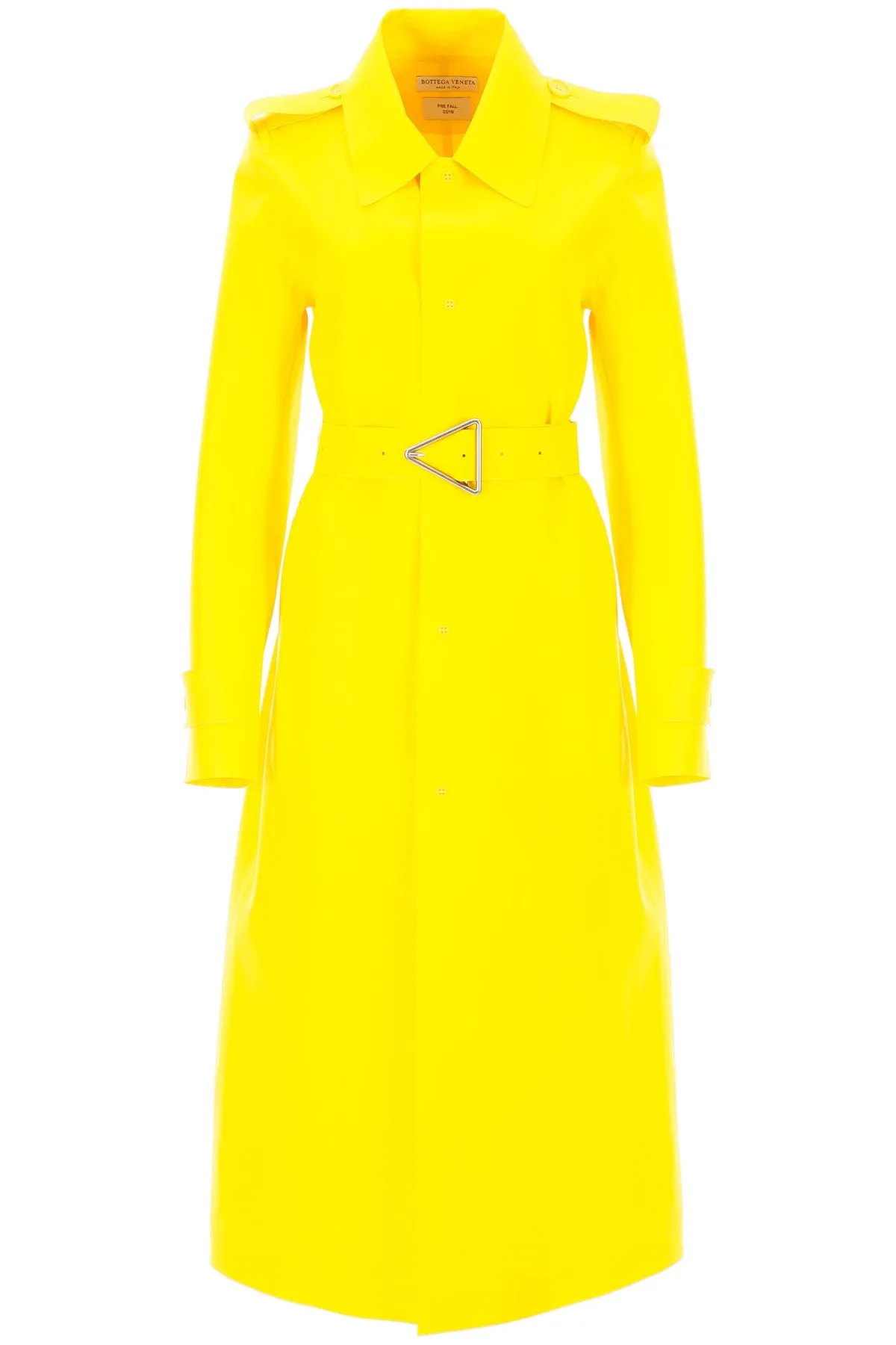 Bottega Veneta Belted Button-Up Trench Coat