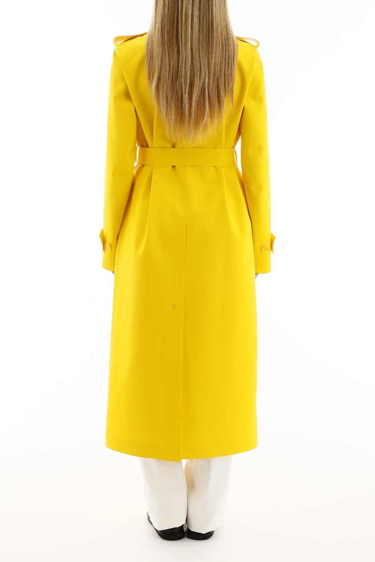 Bottega Veneta Belted Button-Up Trench Coat