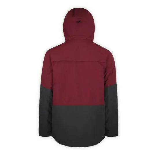 'Boulder Gear' Men's Downslide WP Jacket - Maroon