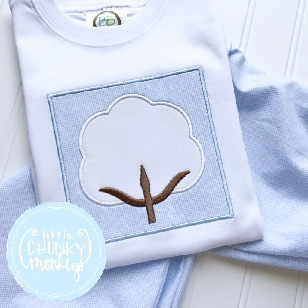 Boy Shirt - Cotton Applique Shirt