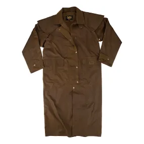 Burke & Wills Stockman Long Coat - Bronze