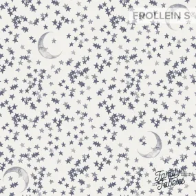 Cotton Jersey - Moon and Stars