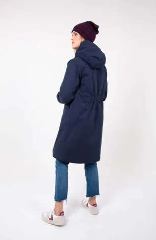 Danefae Brunhilde Winter Parka Navy .