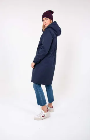 Danefae Brunhilde Winter Parka Navy .