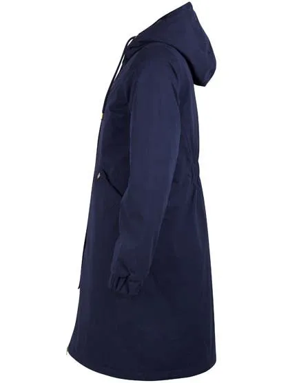 Danefae Brunhilde Winter Parka Navy .
