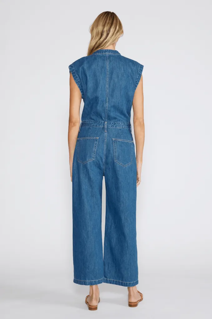 ETICA Denim Camden Jumpsuit Lagoonbay