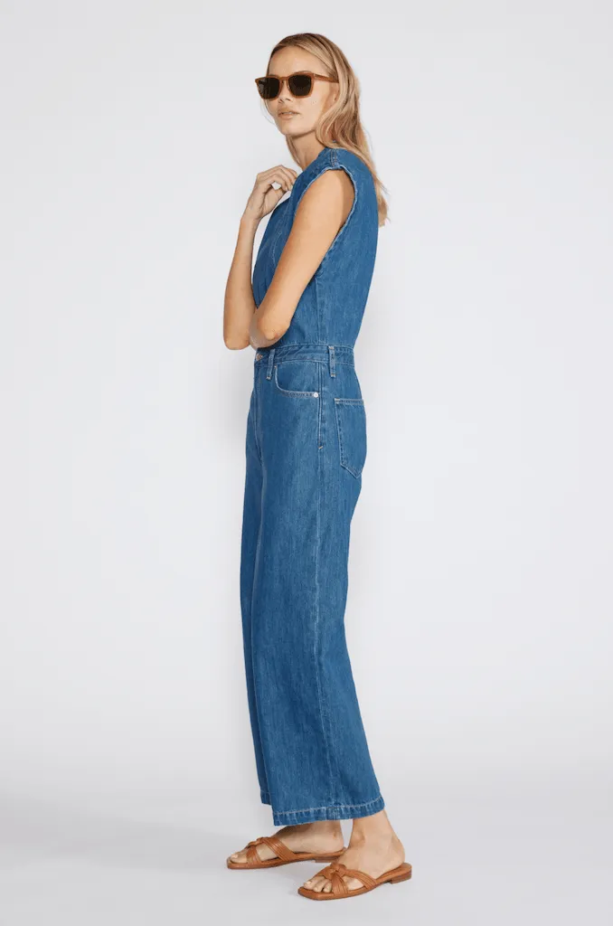 ETICA Denim Camden Jumpsuit Lagoonbay