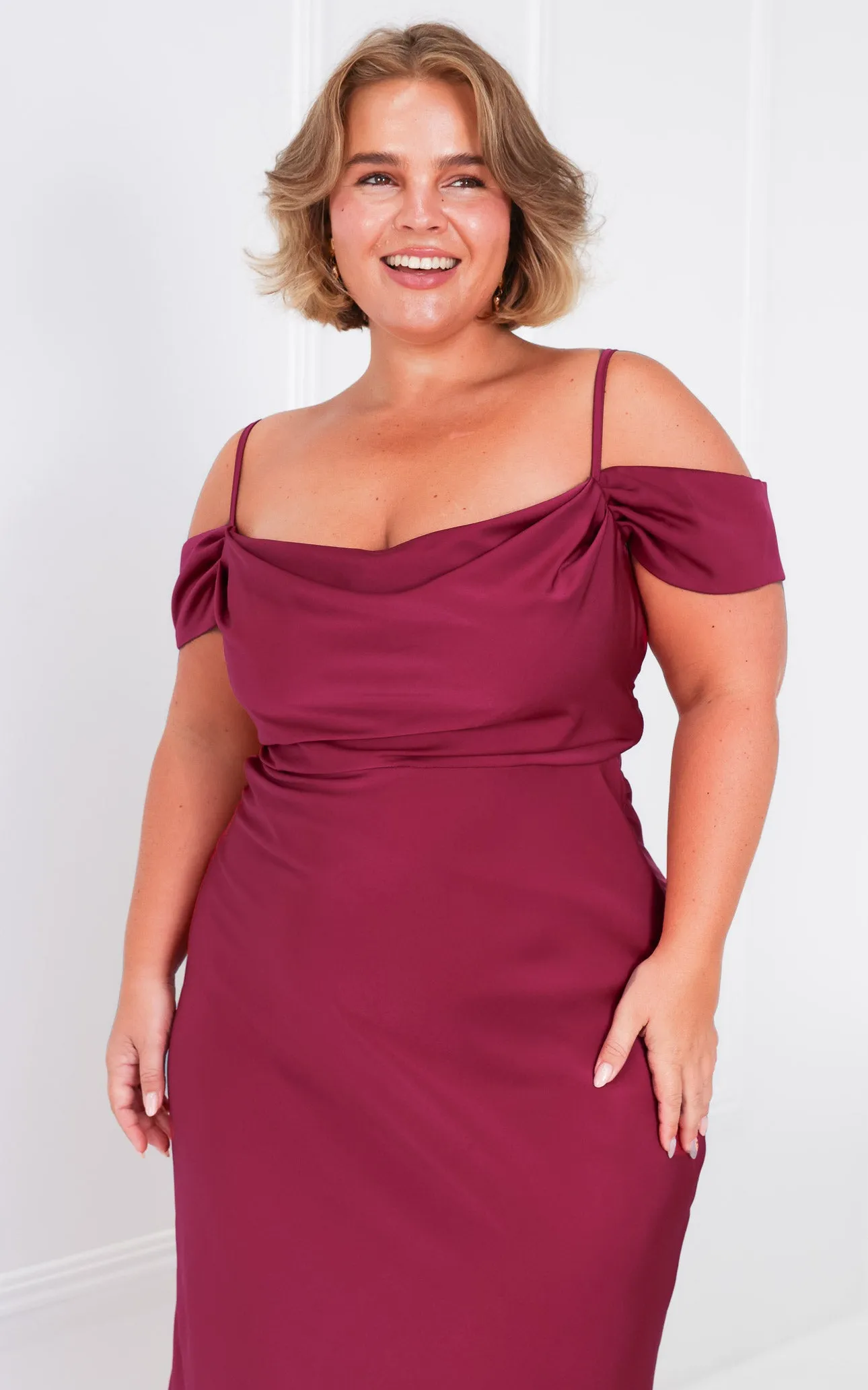 Evangelista Maxi Dress - Plum