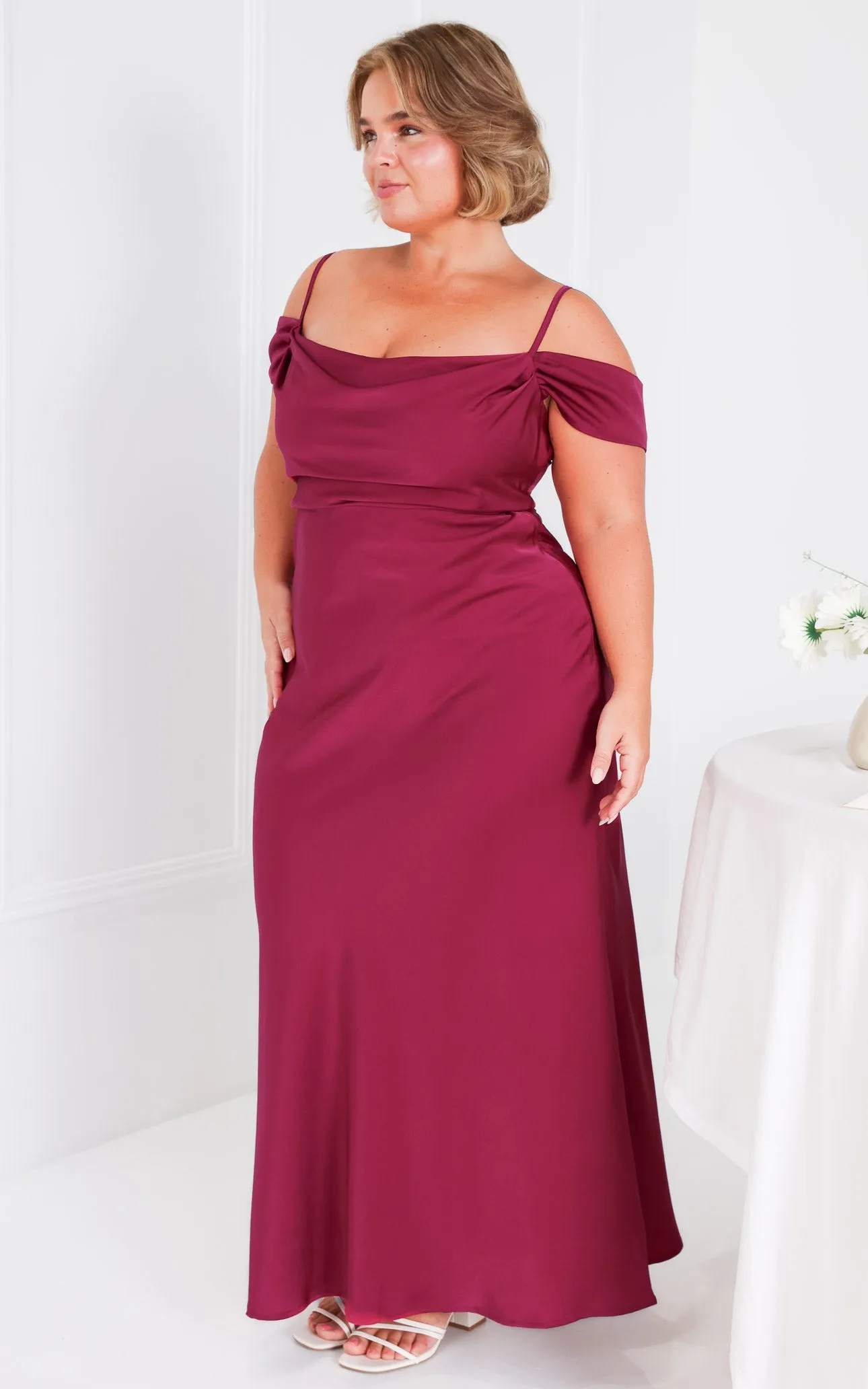 Evangelista Maxi Dress - Plum