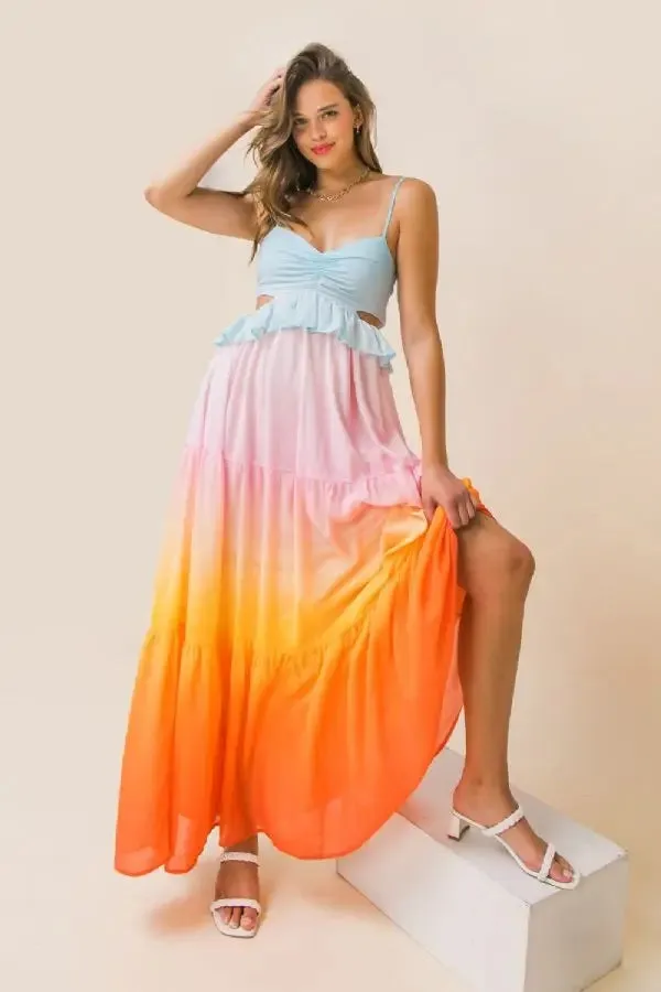 Flying Tomato Ombre Maxi Dress