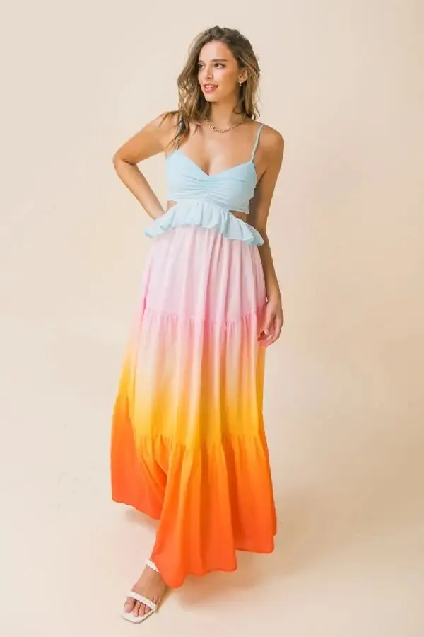 Flying Tomato Ombre Maxi Dress