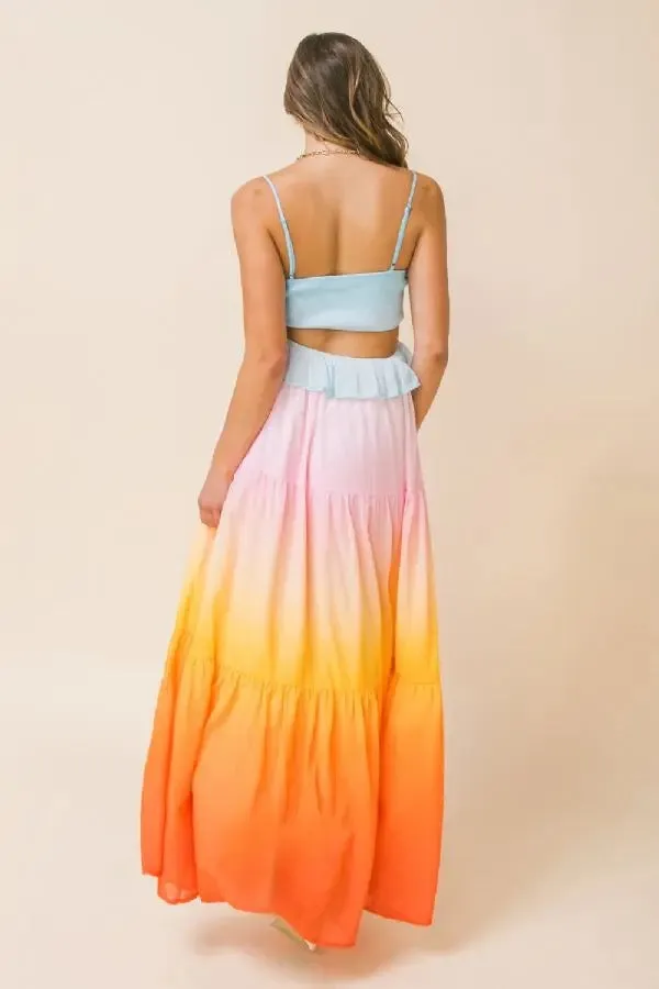 Flying Tomato Ombre Maxi Dress