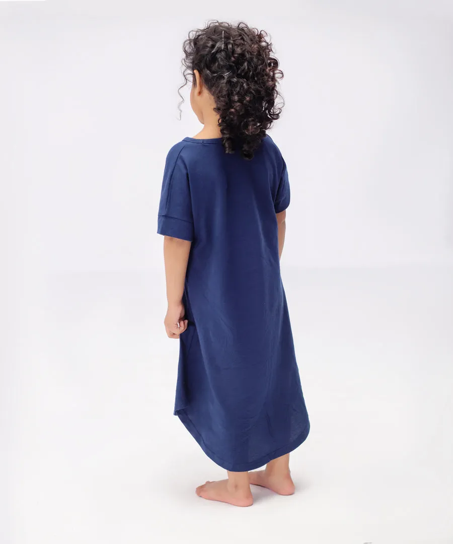 Girls' V-Neck Maxi Dress