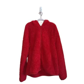 Hooded Zip Up Fleece Jacket