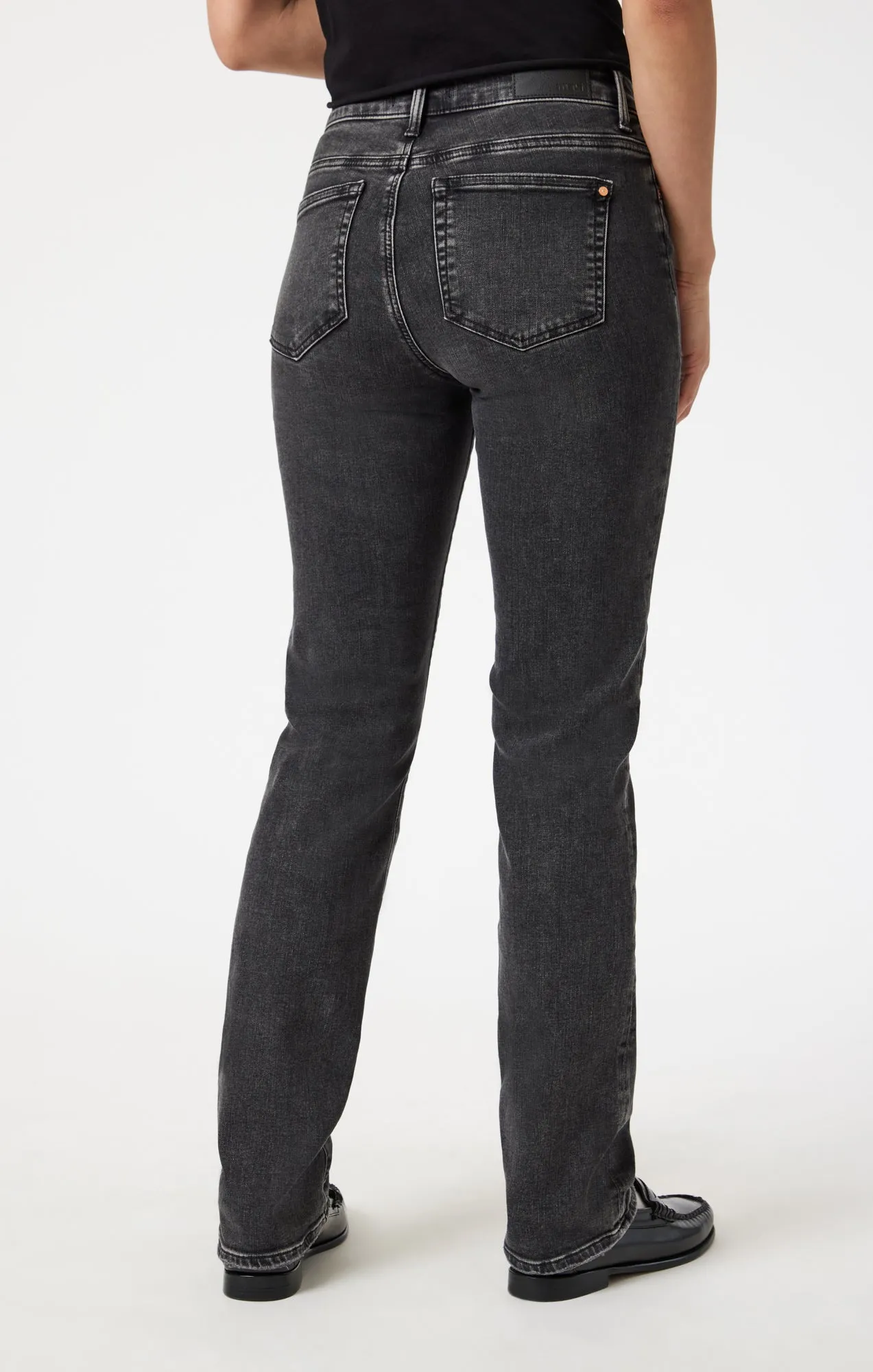 KENDRA STRAIGHT LEG IN SMOKE BRUSHED FLEX BLUE