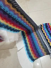 Knitted tassel cardigan cape AY3281
