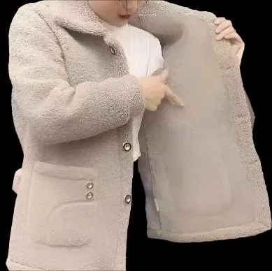 Loose-fit Men's fleece jacket