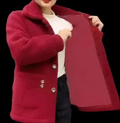 Loose-fit Men's fleece jacket