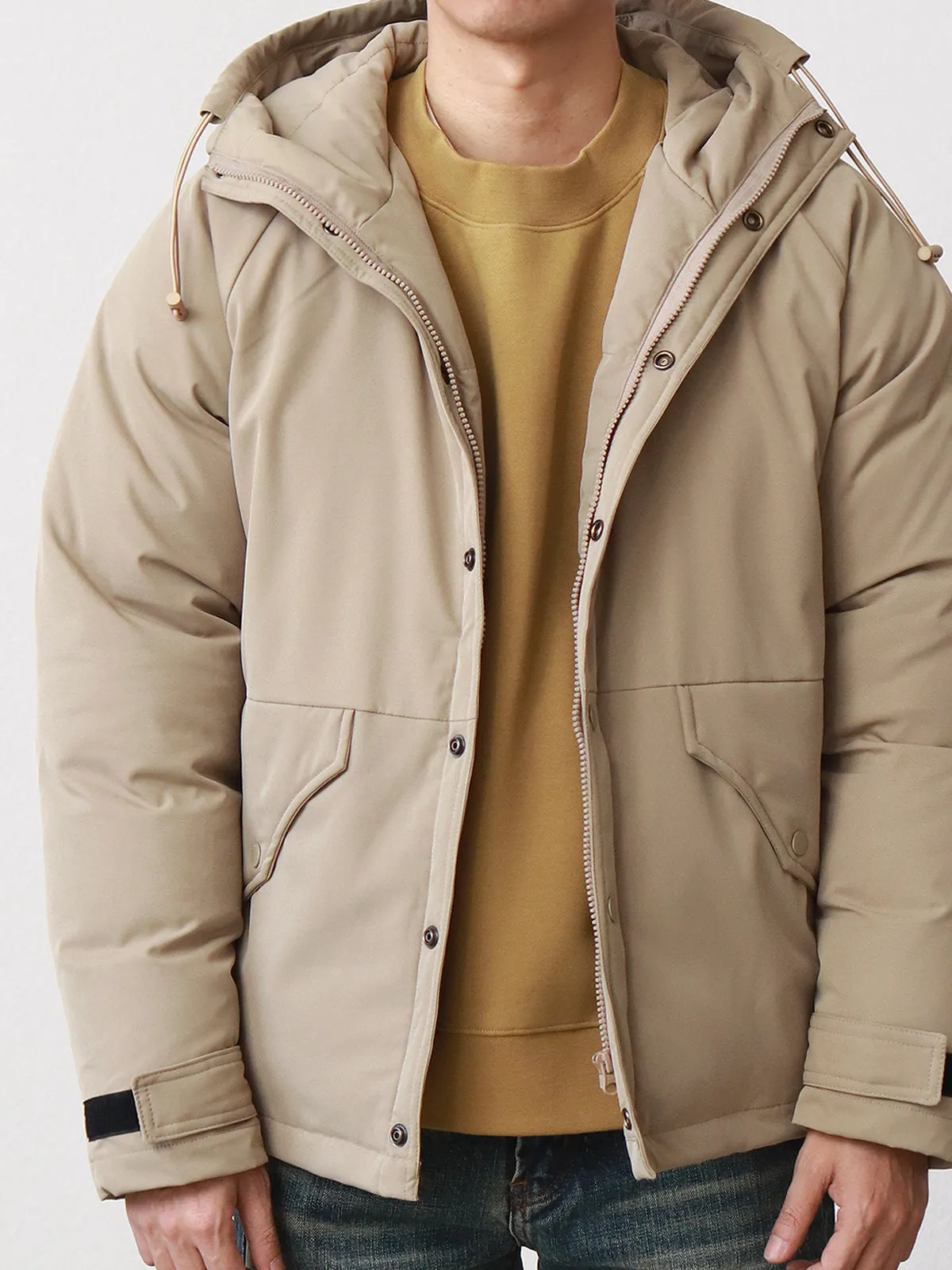 Men's Hooded Parka Jacket