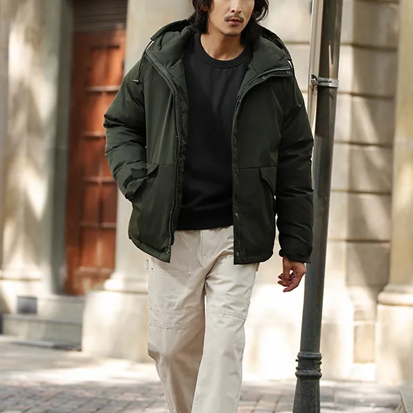 Men's Hooded Parka Jacket
