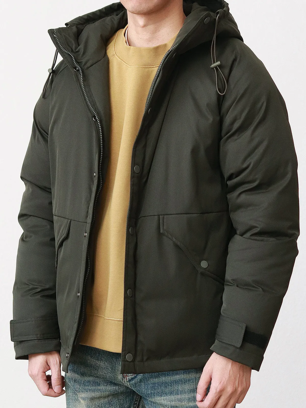 Men's Hooded Parka Jacket