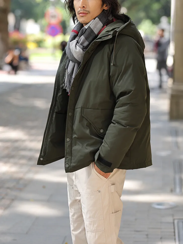 Men's Hooded Parka Jacket