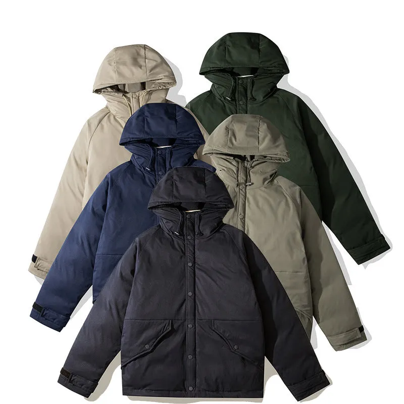 Men's Hooded Parka Jacket