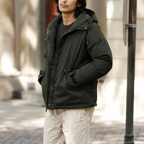 Men's Hooded Parka Jacket