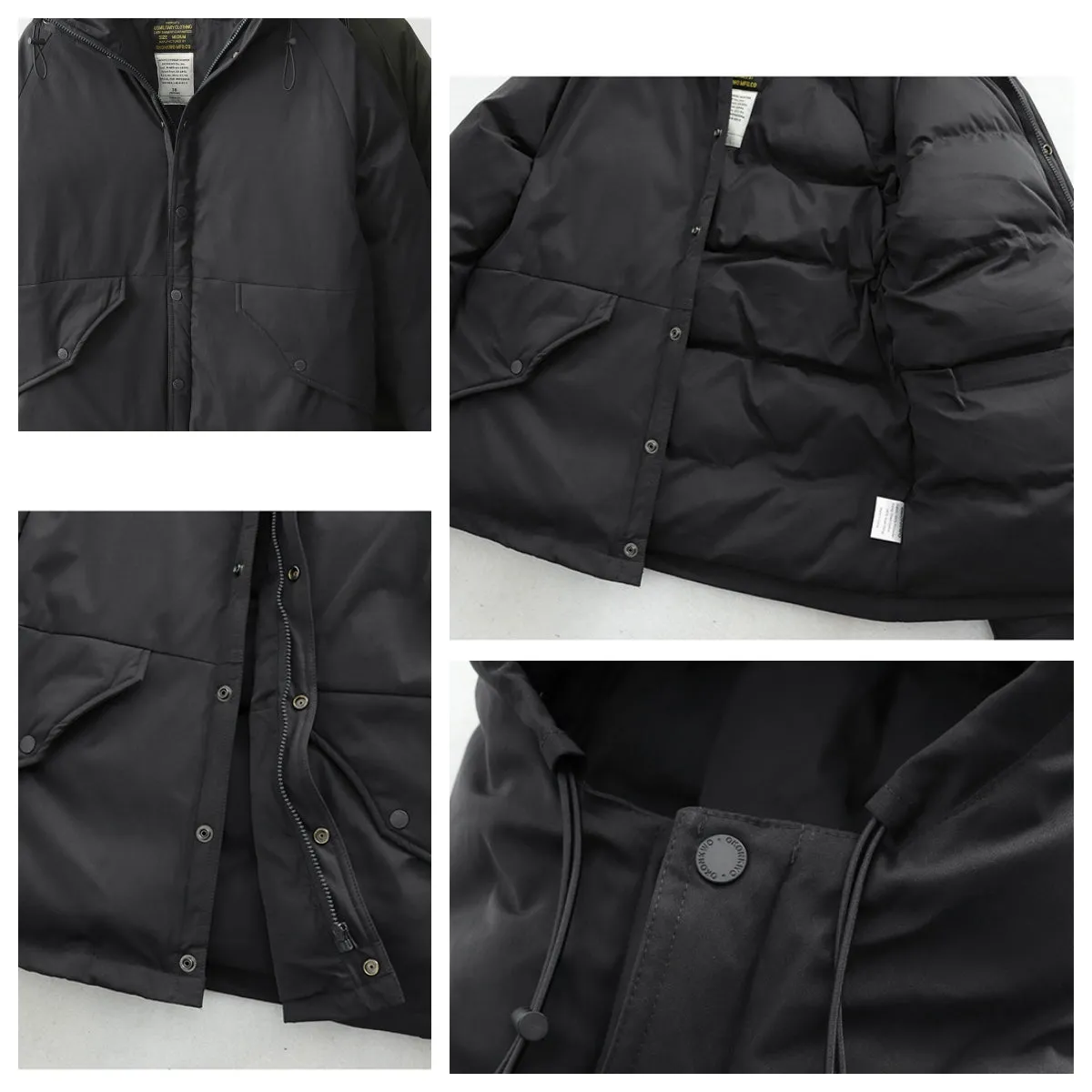 Men's Hooded Parka Jacket