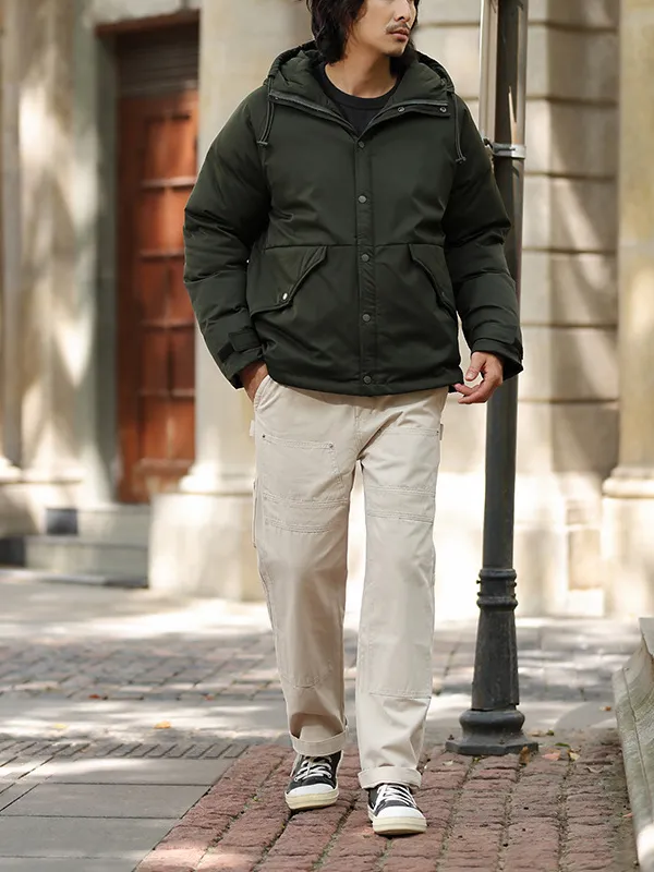 Men's Hooded Parka Jacket
