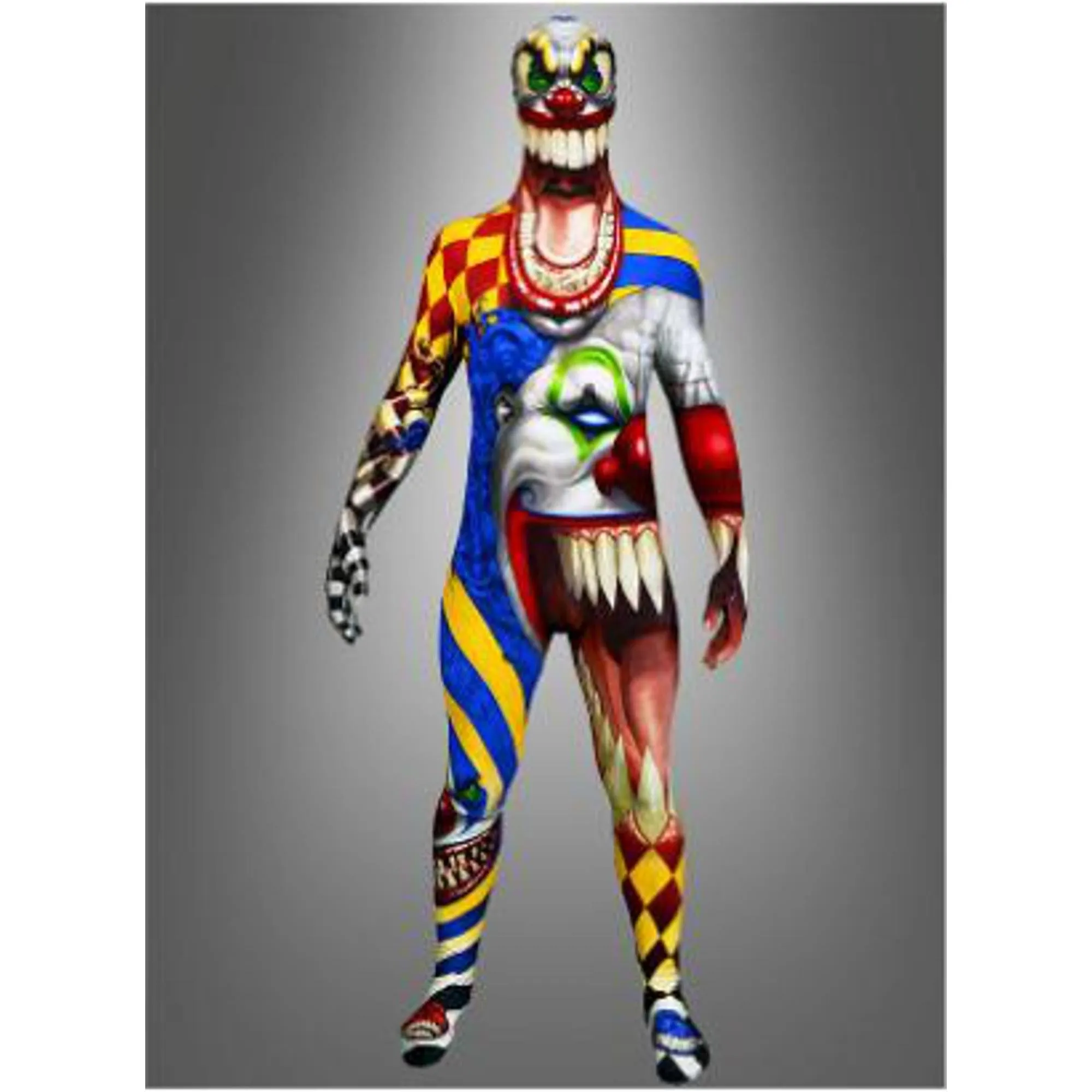 Morphsuit Kids Monst Er: Clown - Size Medium