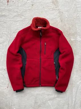 POLARTEC FLEECE JACKET—RED [M]