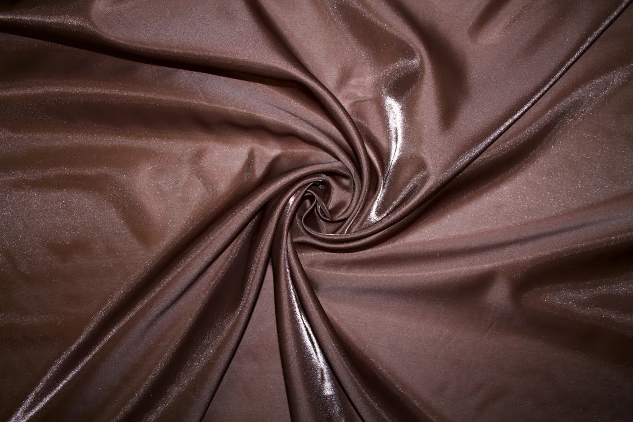 Satin Faced Organza - Burnished Bronze