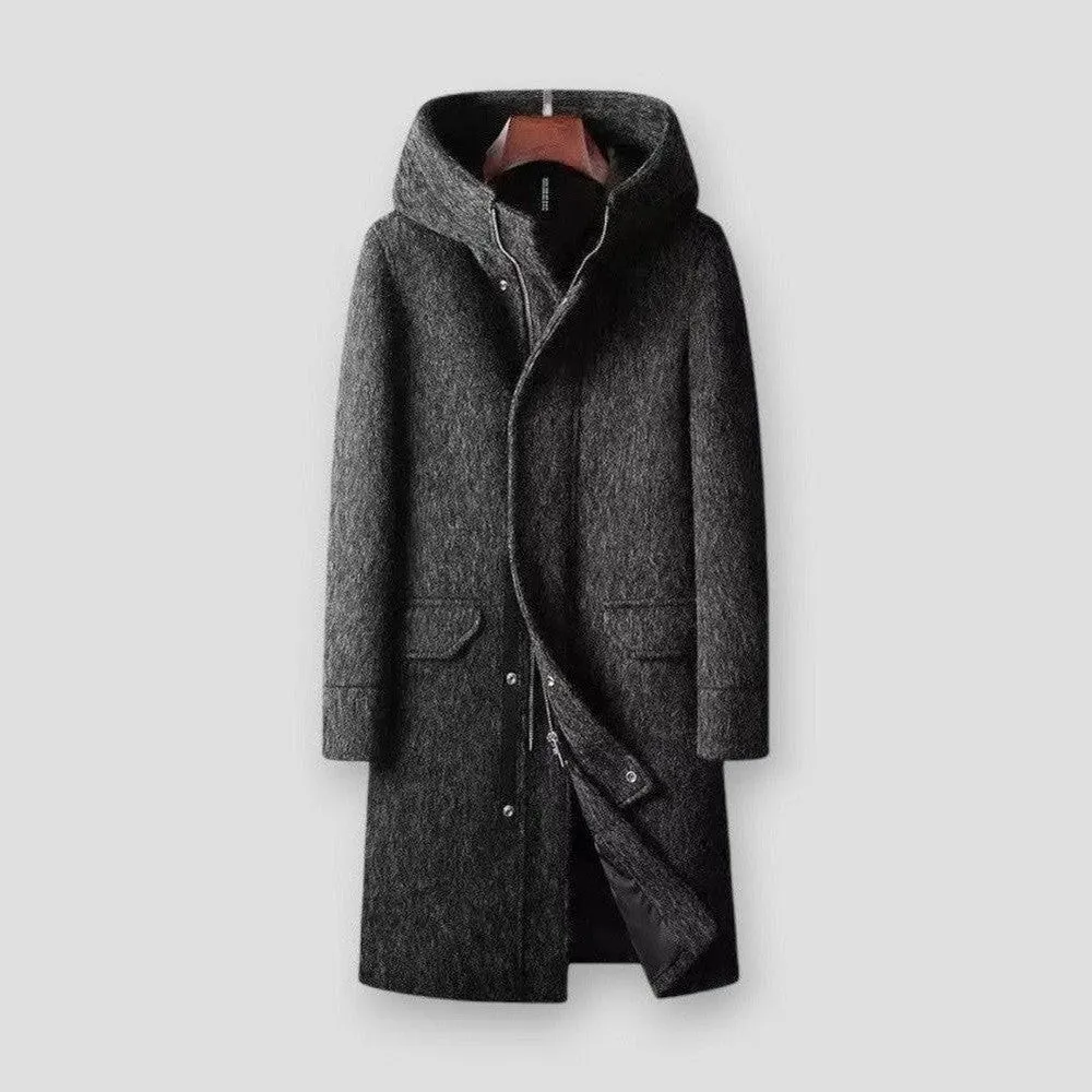 Sky Madrid Towson Hooded Trench Coat