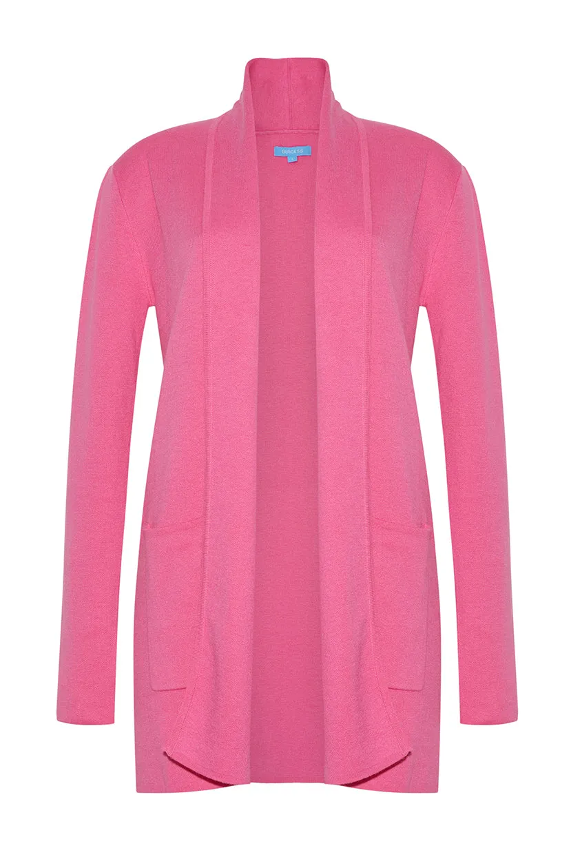 The Travel Coat | Fuchsia