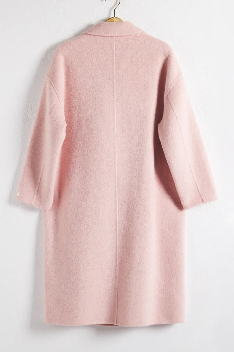 Warm Elegant Buttoned Long Coat