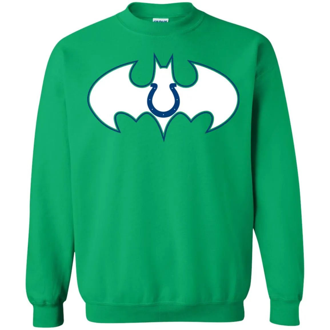 We Are The Indianapolis Colts Batman Nfl Mashup Crewneck Pullover Sweatshirt