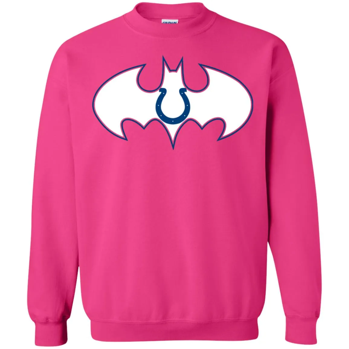 We Are The Indianapolis Colts Batman Nfl Mashup Crewneck Pullover Sweatshirt