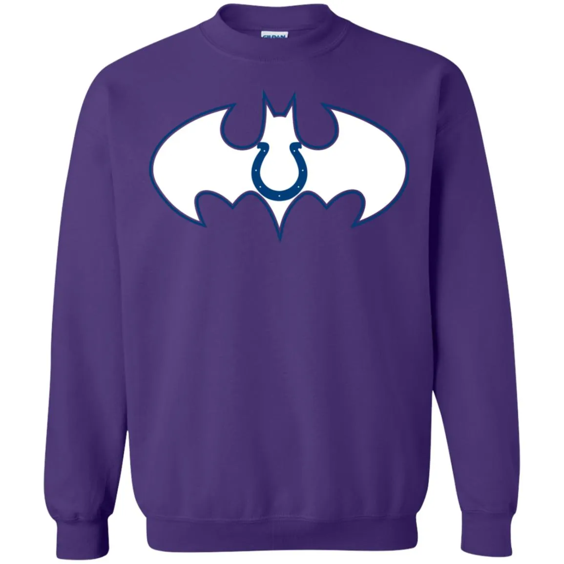 We Are The Indianapolis Colts Batman Nfl Mashup Crewneck Pullover Sweatshirt