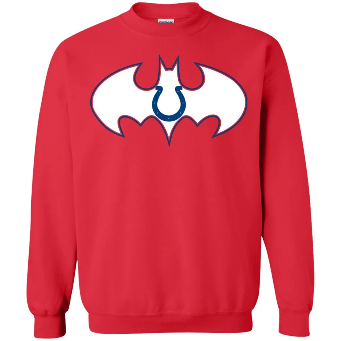 We Are The Indianapolis Colts Batman Nfl Mashup Crewneck Pullover Sweatshirt