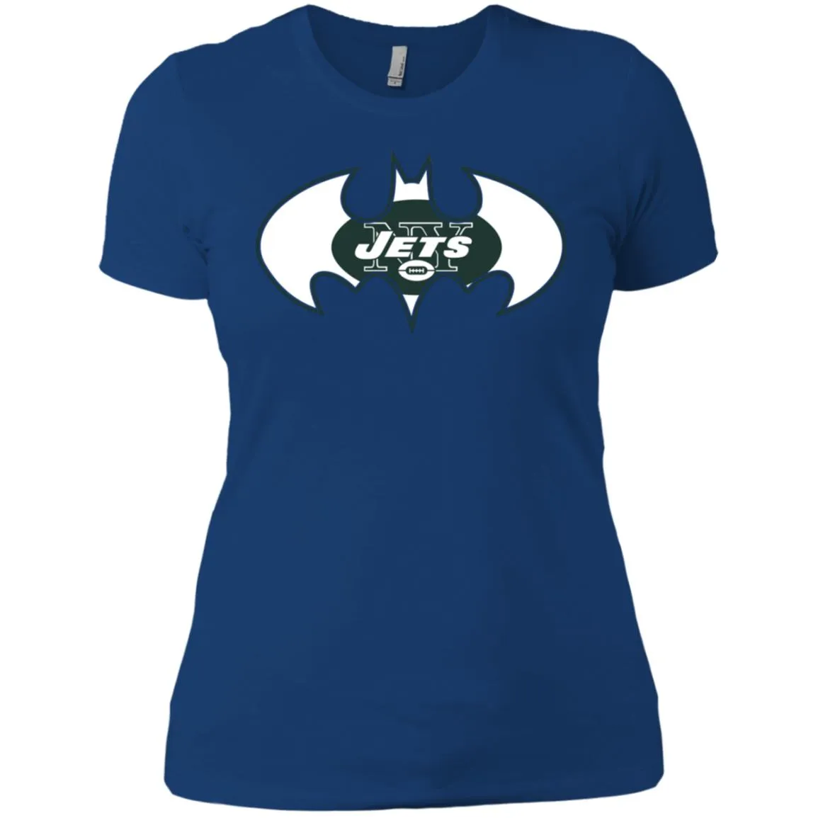 We Are The New York Jets Batman Nfl Mashup Women Cotton T-Shirt