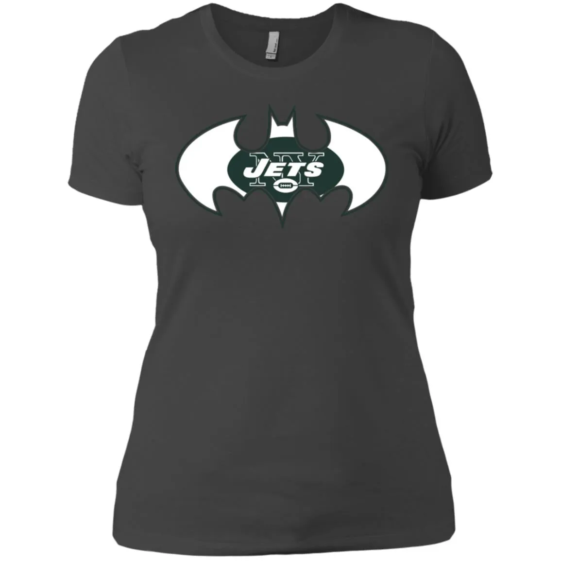 We Are The New York Jets Batman Nfl Mashup Women Cotton T-Shirt
