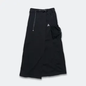 Womens 'Snowgrass' Cargo Skirt - Black/Summit White