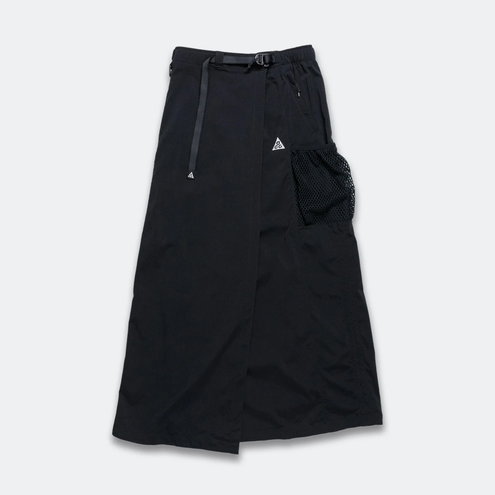 Womens 'Snowgrass' Cargo Skirt - Black/Summit White