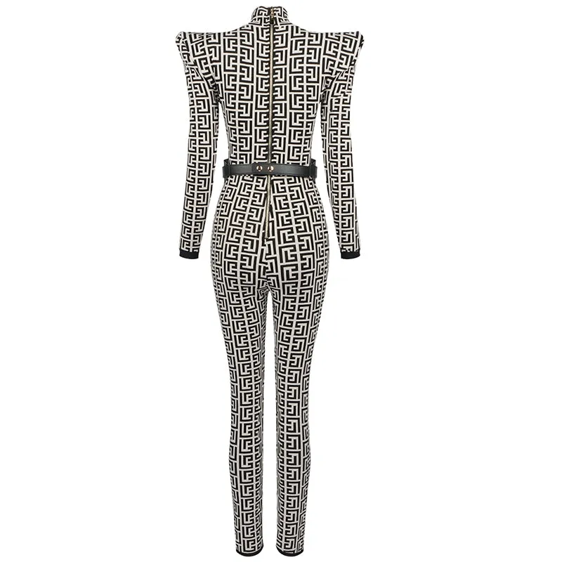 Zebra Jumpsuit